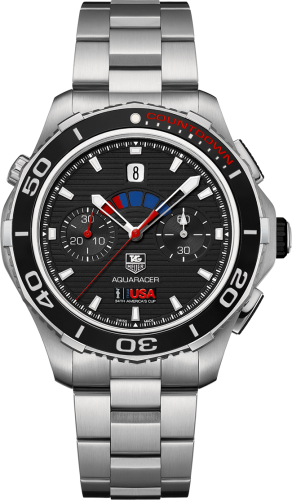 TAG Heuer Aquaracer 500M Calibre 72 43 Stainless Steel / Oracle Team USA